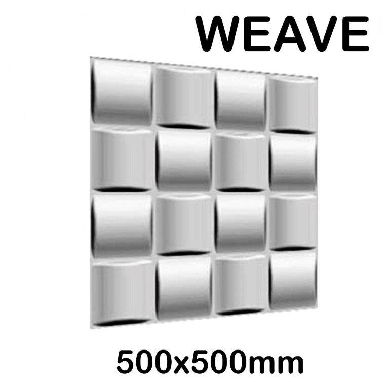 Гипсовая панель WEAWE (500х500мм)