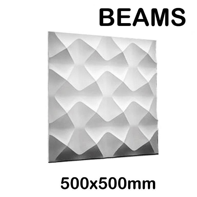 Гипсовая панель BEAMS (500х500мм)